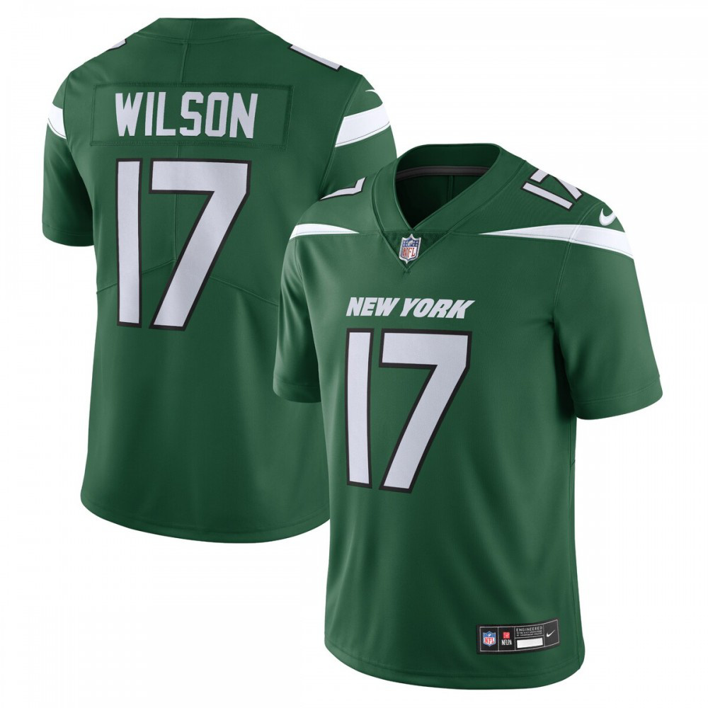 Garrett Wilson New York Jets Nike Vapor Untouchable Limited Jersey - Gotham Green-GridironStore